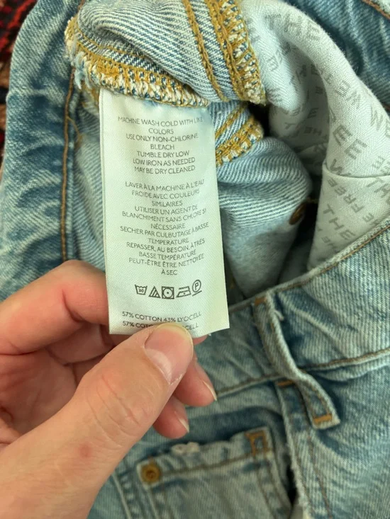 We the Free Good Luck Barrel Jeans RUNS LARGE - Picture 8 of 9